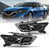 VehicleAid Headlights For 2016-2018 Nissan Maxima